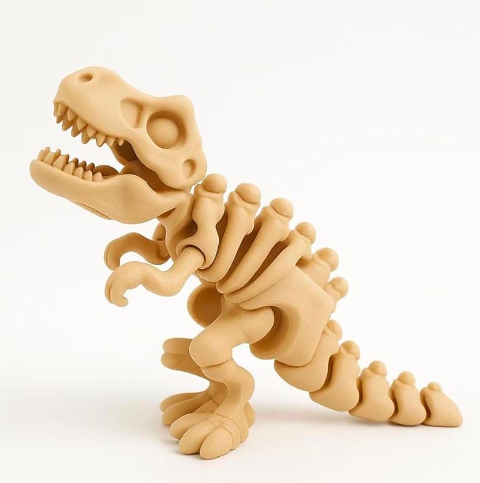 Dinossauro Articulado T-Rex em 3D